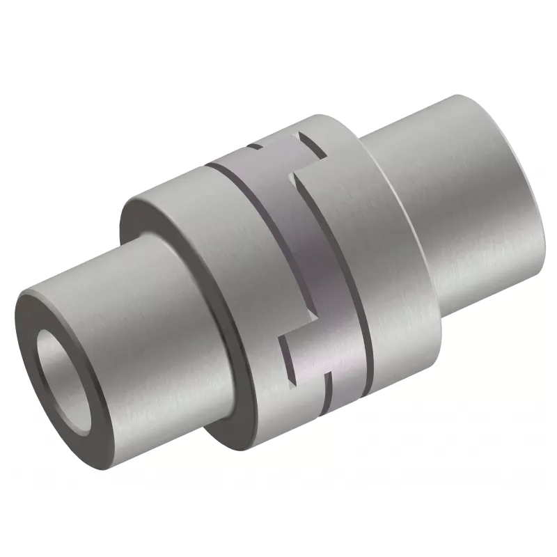 SL WH Oldham coupling for coaxial shaft radial offset compensation